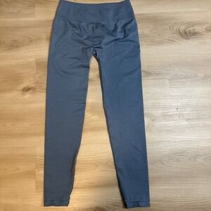 Womens Best Power Seamless High Waisted Leggings‎ Blue Size Medium